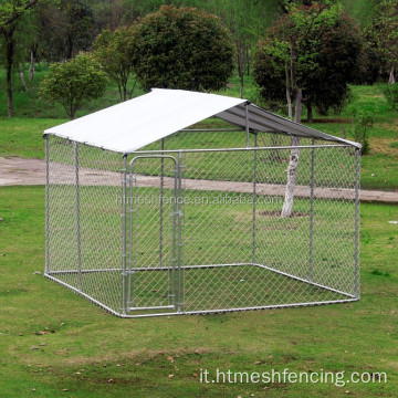 Cage per cani per cani per cani inossidabile in metallo